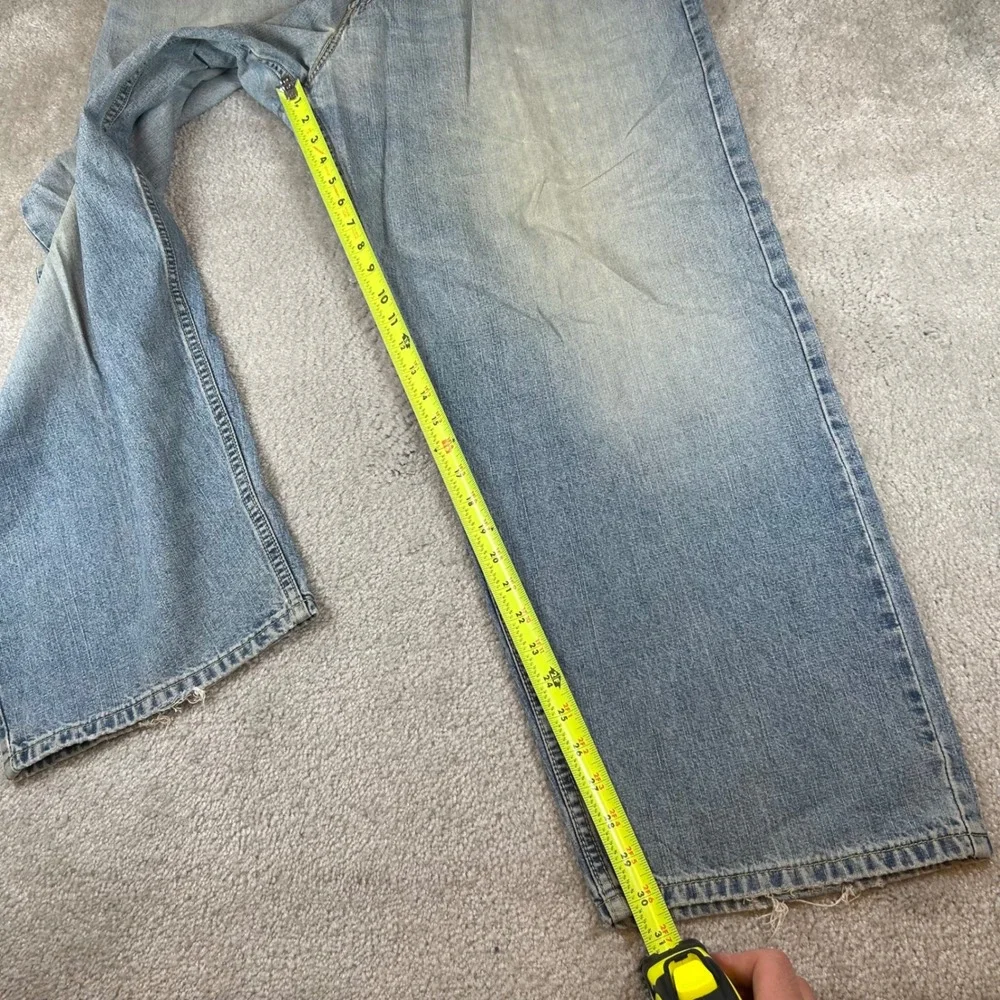Vintage 90s Levis SilverTab Baggy Jeans Men 40x30 Light Blue Relaxed Fit Y2K